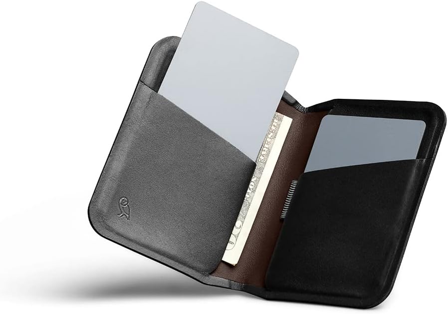 Bellroy Apex Slim Sleeve (Cartera de cuero delgada y biplegable, co...