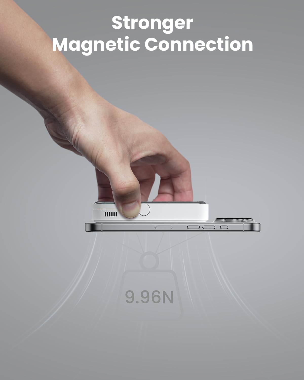 sharge para MagSafe Power Bank Qi2 15W 10000mAh cargador portátil m...