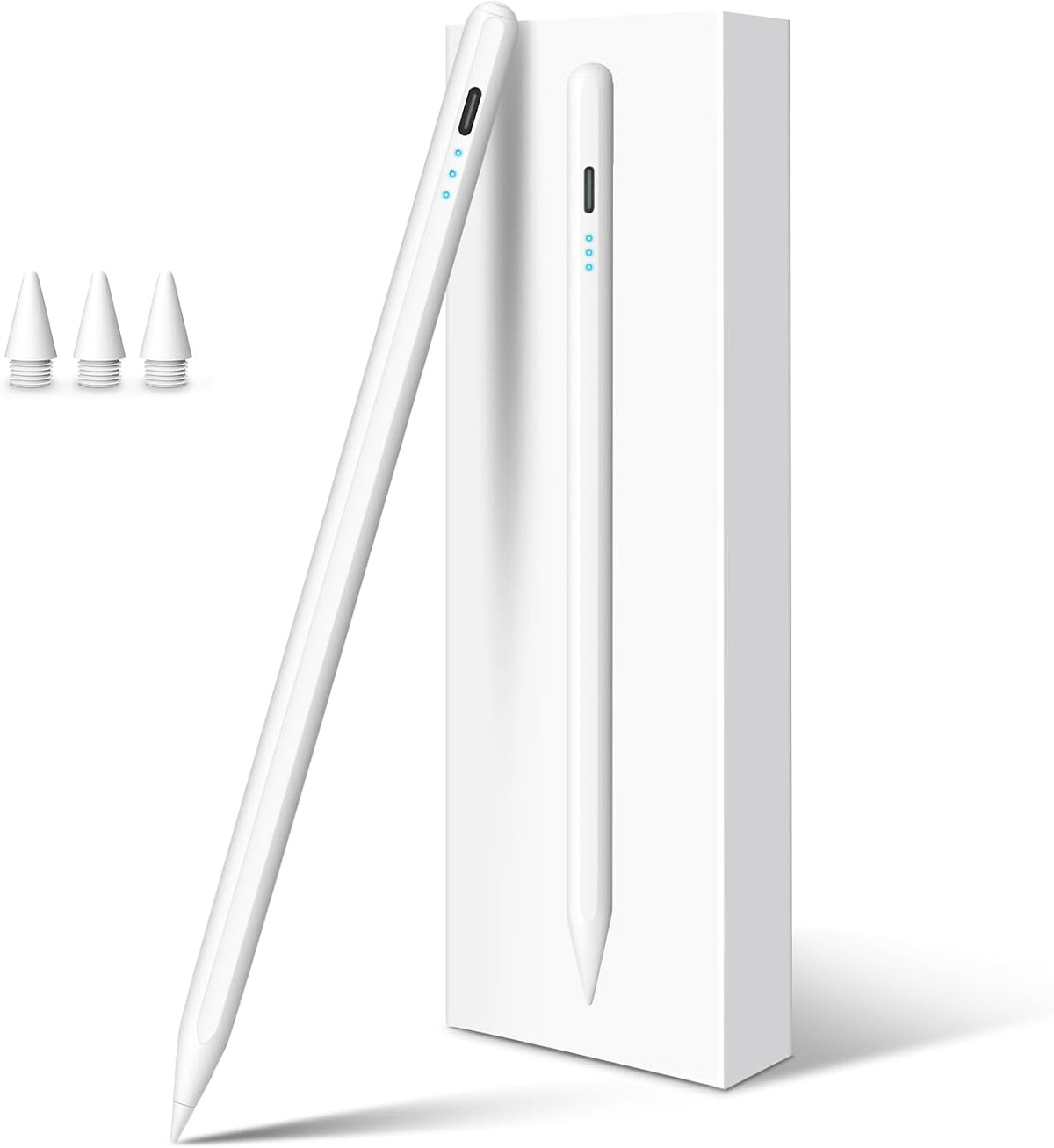 Lápiz óptico para iPad, carga rápida 13 minutos para Apple iPad Pen...