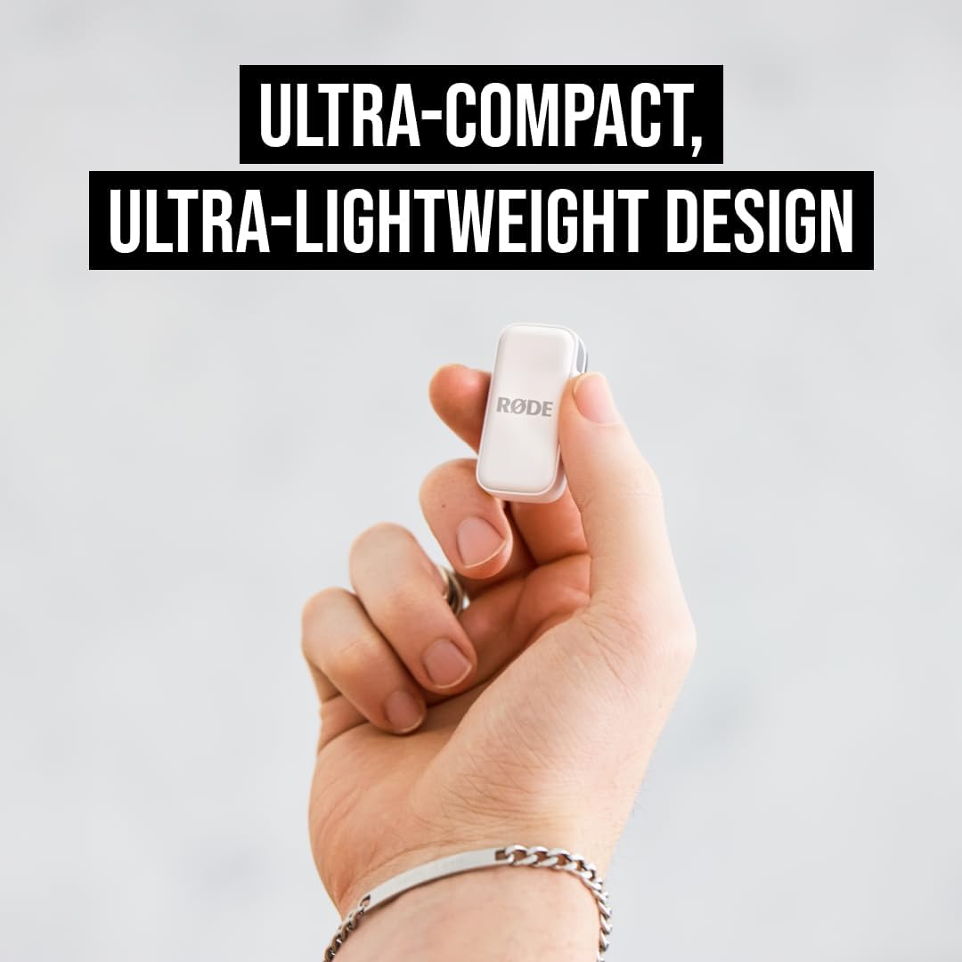 RØDE Micrófono inalámbrico Micro - Micrófono inalámbrico compacto,...