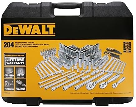 DEWALT Kit de herramientas mecánicas y juego de llaves, juego de he...