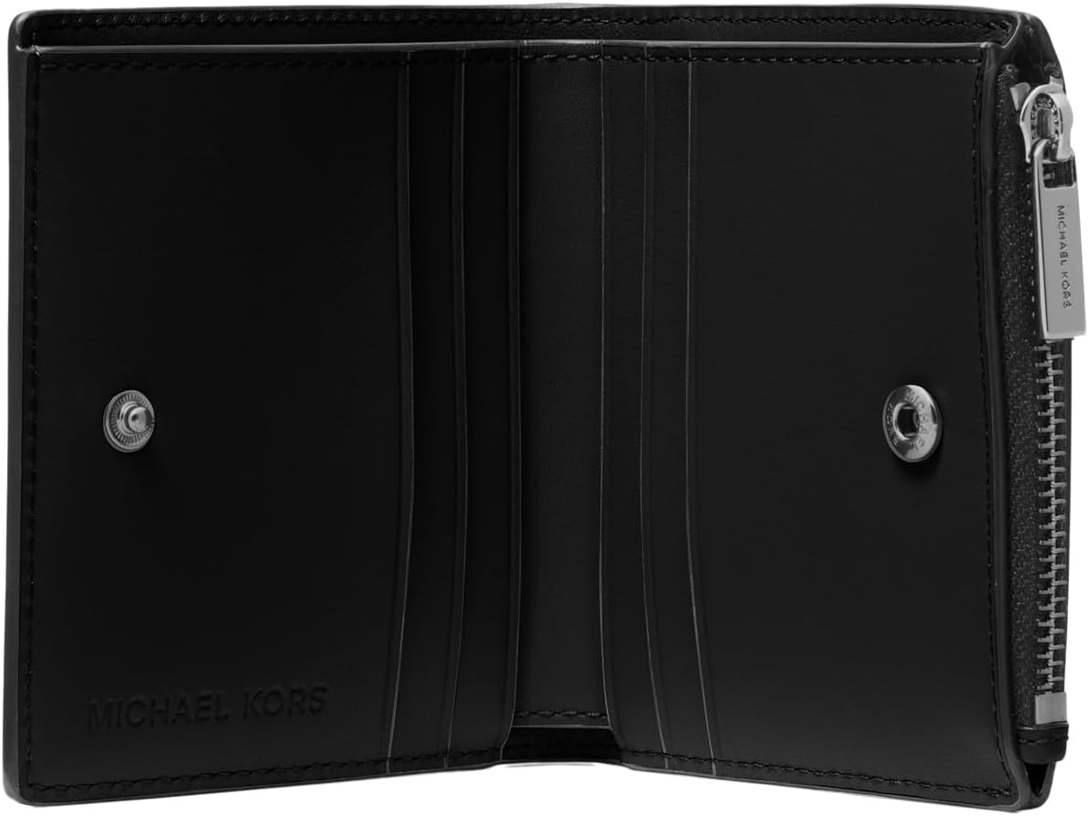 Michael Kors Cartera Edison con cremallera cuadrada para hombre, co...