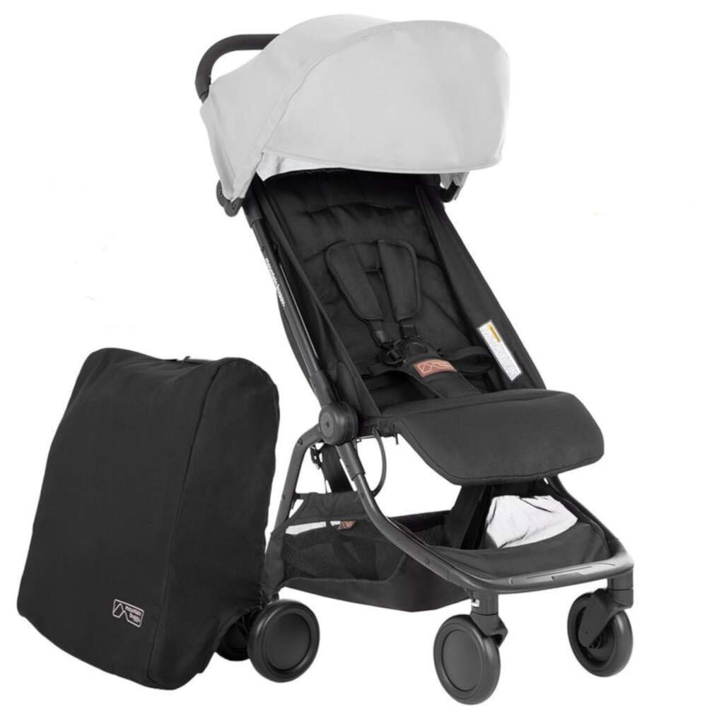 Mountain Buggy Nano V3 Cochecito (Plata)