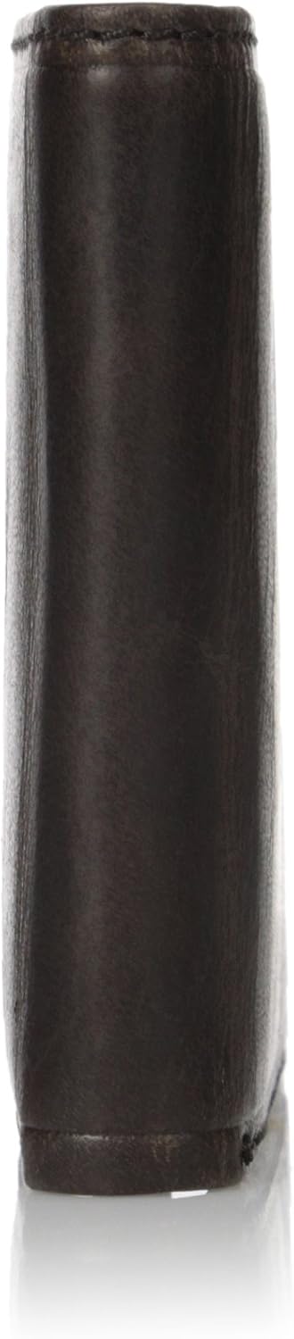 FRYE Billetera plegable antigua Logan para hombre