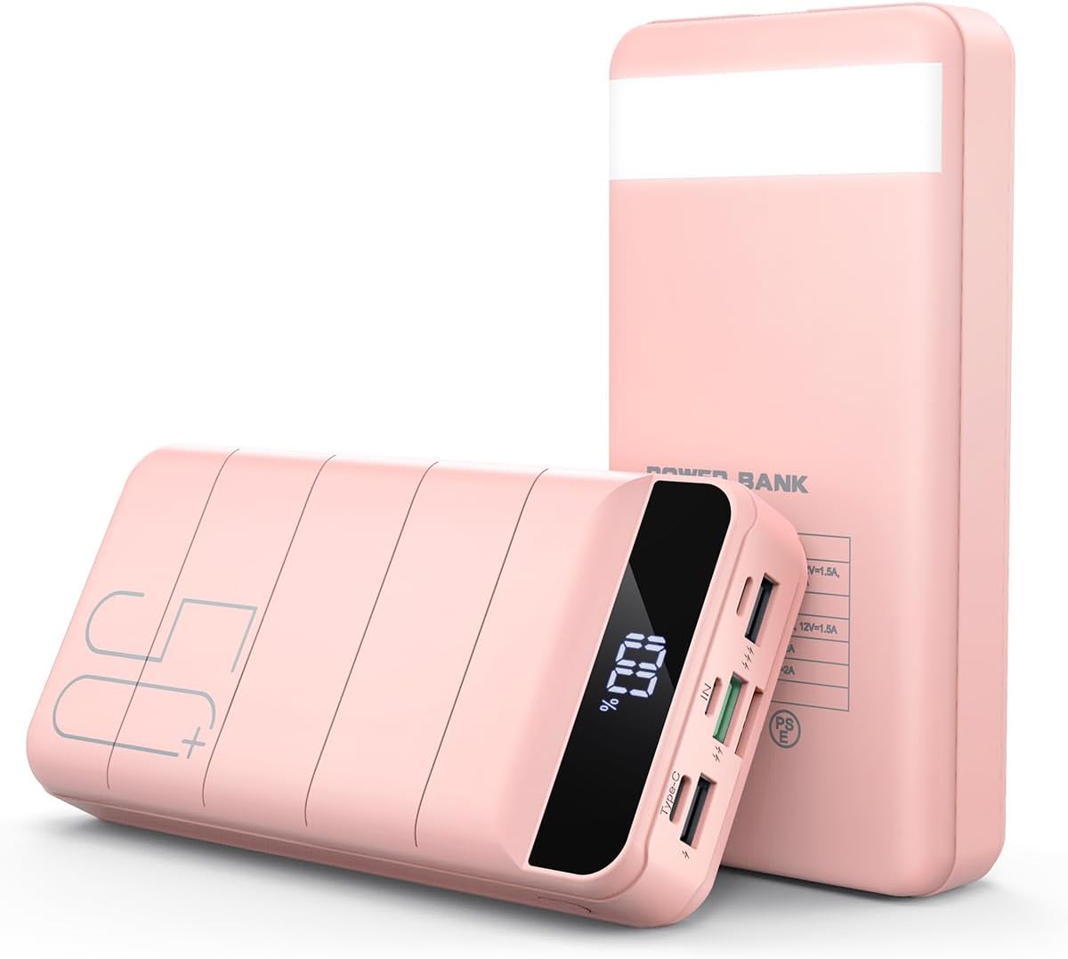 DAOLOT Banco de energía de carga rápida 50000mAh - 22.5W cargador p...
