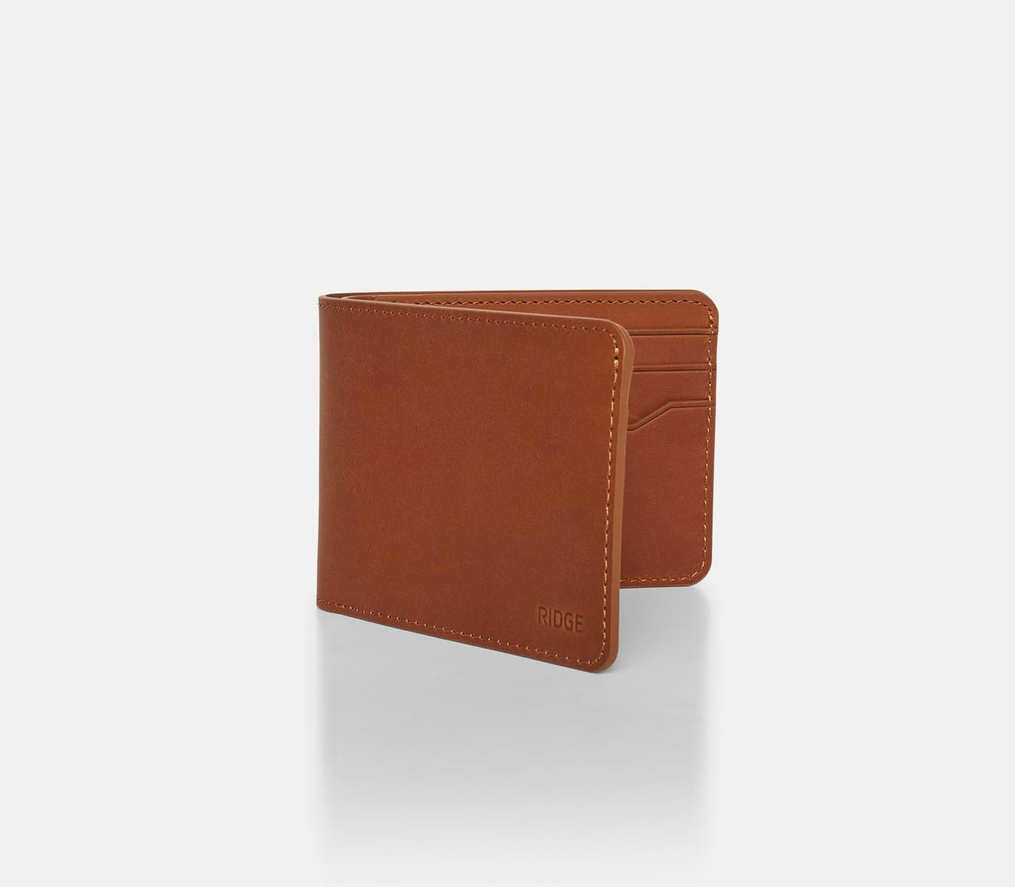 Billetera Bifold y Billfold de The Ridge, Marrón (Tobacco Brown)