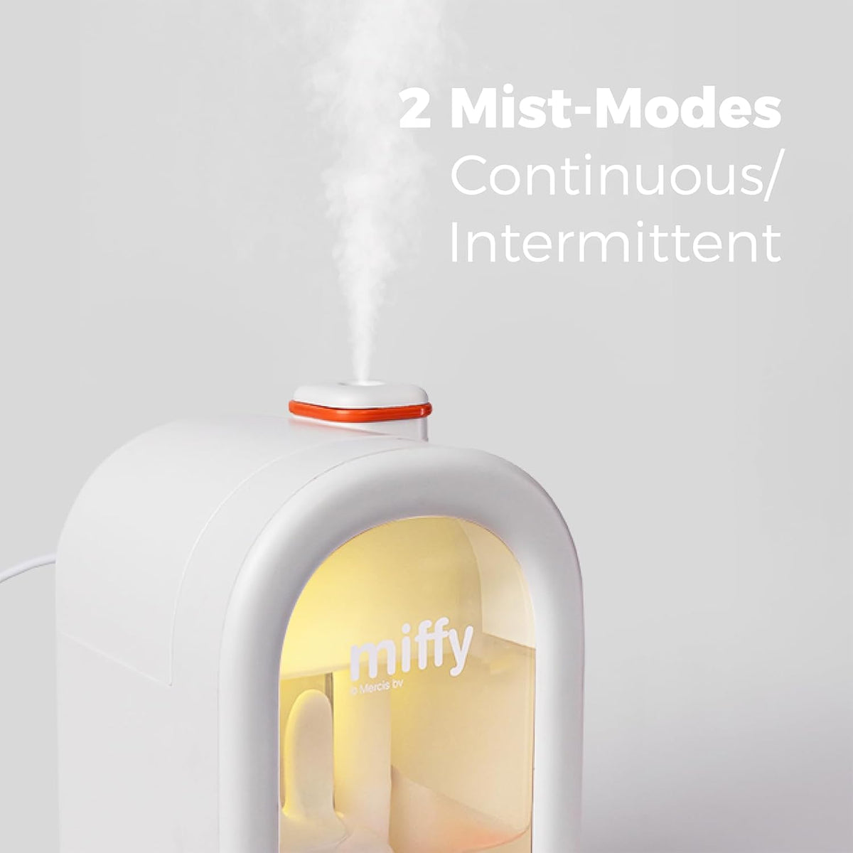 Mipow X Miffy Humidificador de niebla fría \u2013 Humidificador ult...