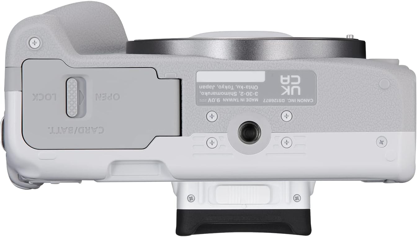 Canon EOS R50 Cámara sin espejo para vlogging (solo cuerpo\/blanco)...