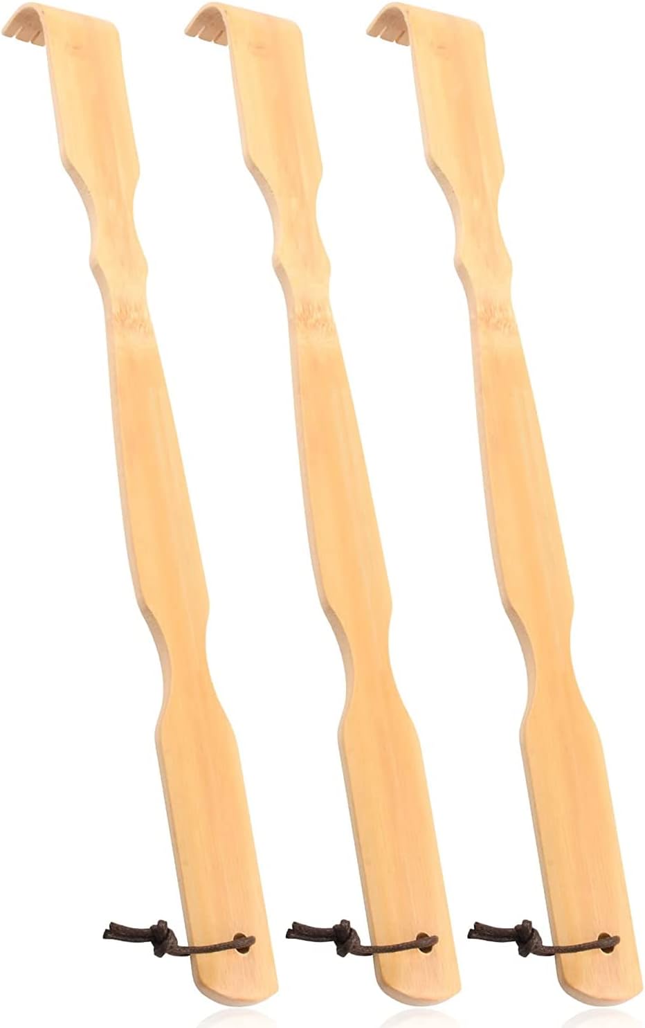 Renook Rascador de espalda de bambú de madera, rascador de espalda...