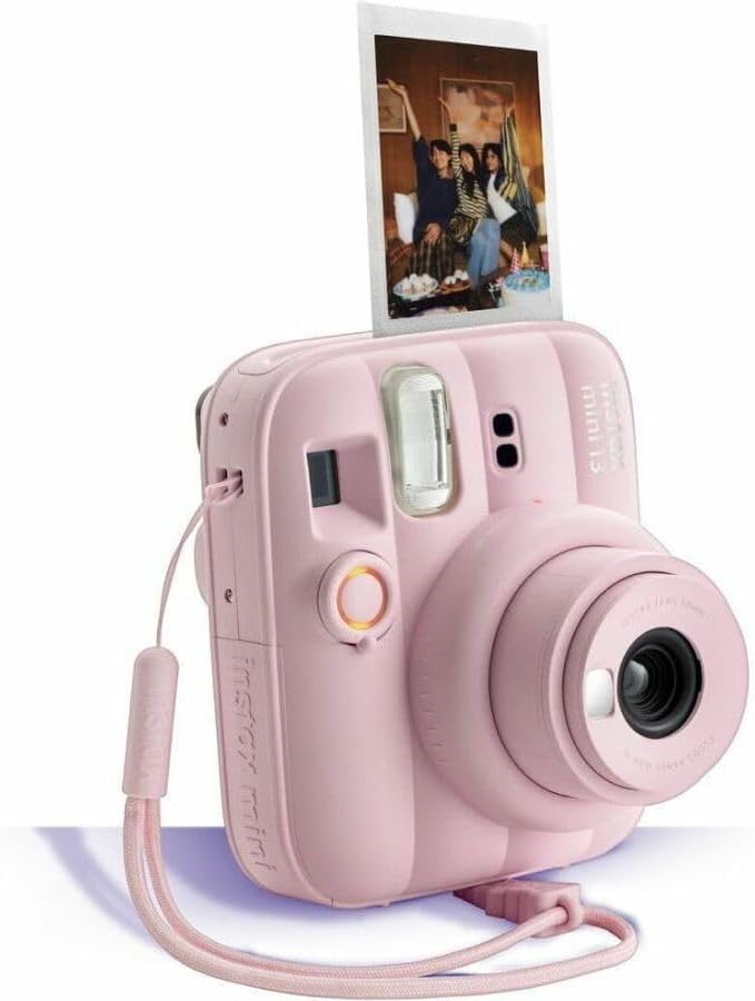 FUJIFILM Instax Mini 13 Cámara de Película Instantánea - Rosa Caramelo
