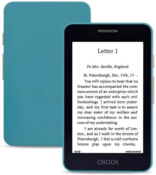 OBOOK5 eReader, pantalla de 4.26" sin reflejos, 32G, cambios de...