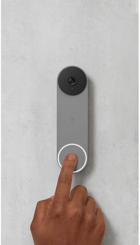 Timbre de puerta Google Nest (batería) - Ceniza | Timbre de video c...