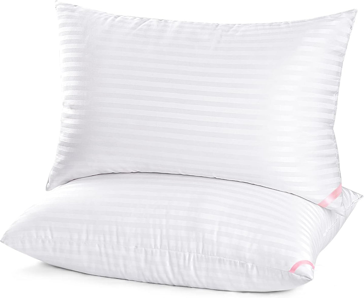 EIUE Hotel Collection - Almohadas de cama para dormir, paquete de 2...