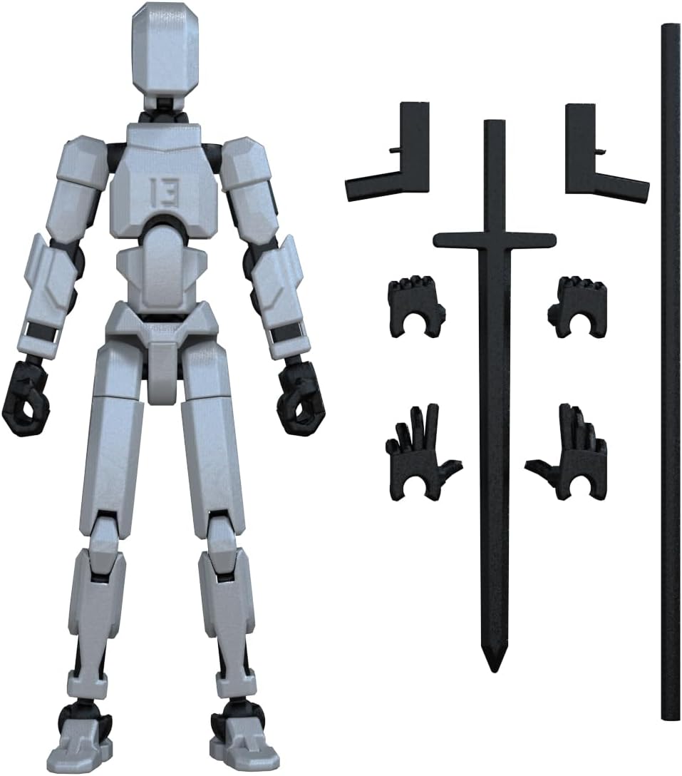 MerryXD T13 - Figura de acción 3D, figura de acción de Nova Titan L...