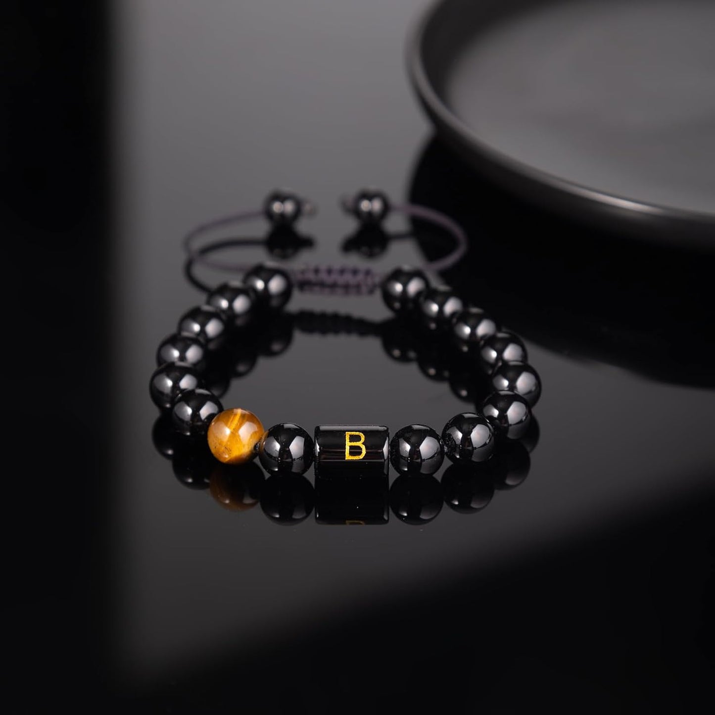 Pulseras con iniciales FRG para hombres, eslabones de letras hechas...