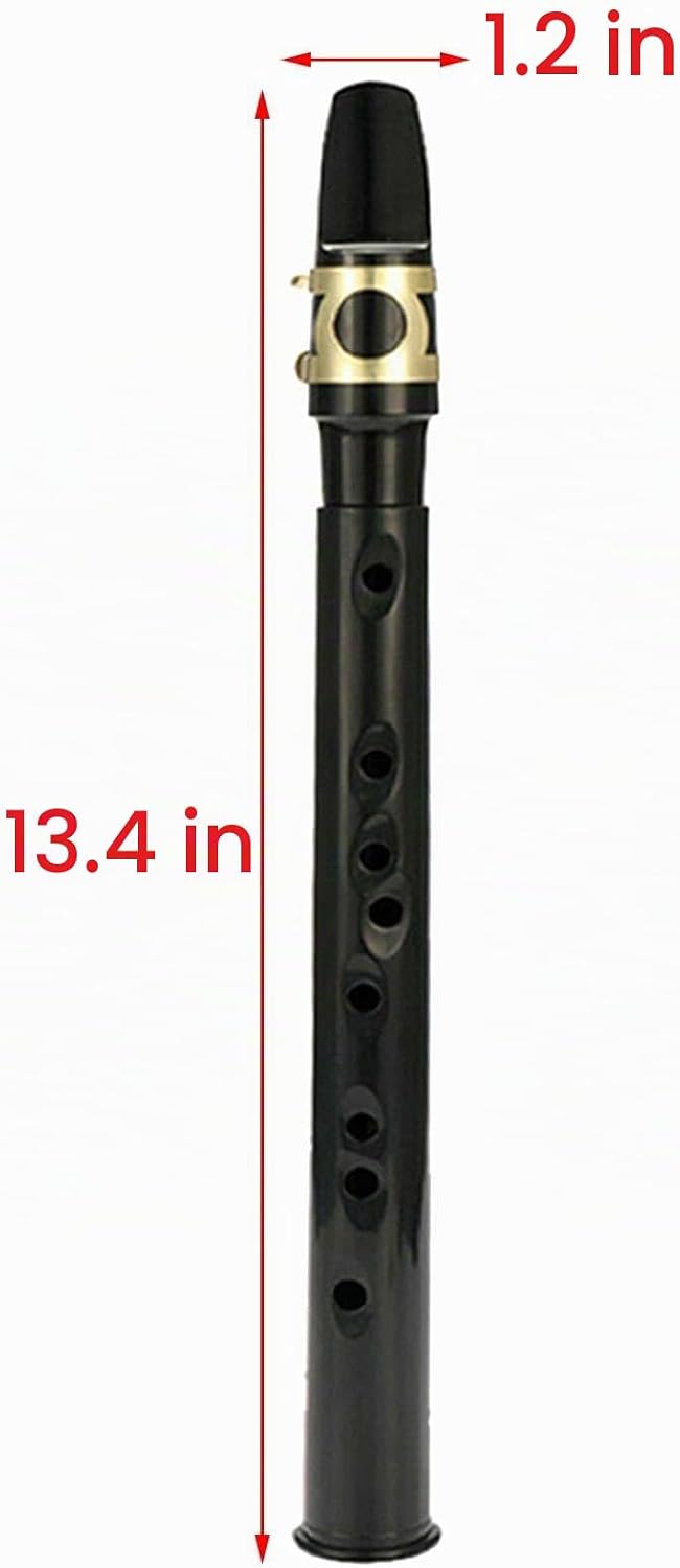Aymzbd Mini llave C de saxofón de bolsillo, fácil de tocar, instrum...