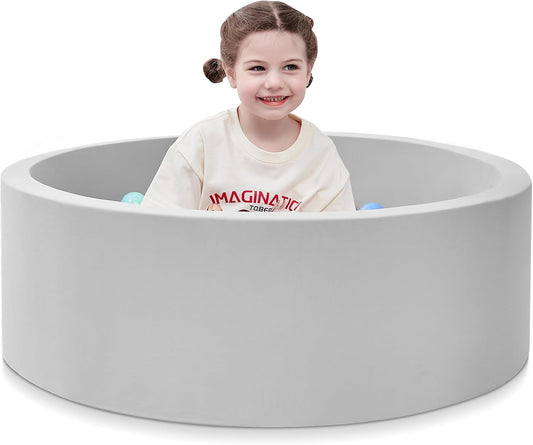 SHJADE Piscina de Pelotas de Espuma, 35.4"x 11.8" Piscinas...
