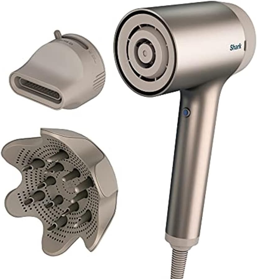 Shark HD113BRN HyperAIR - Secador de pelo de secado rápido con conc...