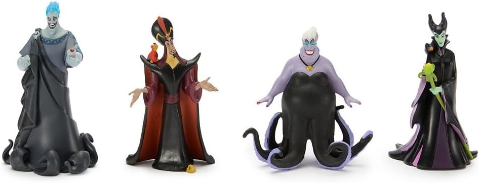 Set de Figuras Oficiales de Villanos de Disney Store \u2013 8 Figur...