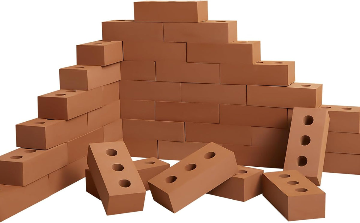 Deekin 10 Piezas Bloques de Construcción de Ladrillos de Espuma par...