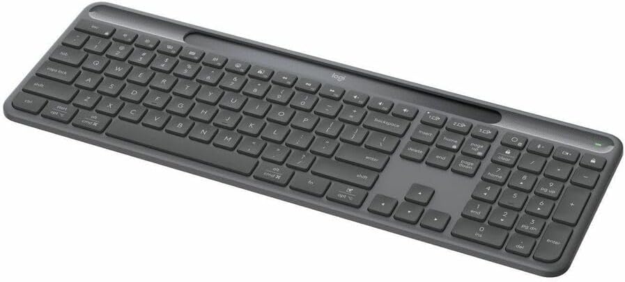 Logitech Signature Slim Solar+ K980 para teclado empresarial - Graf...