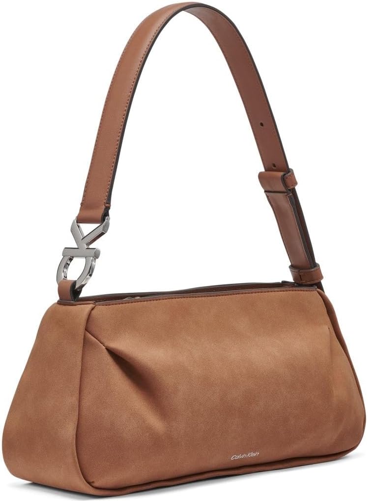 Calvin Klein Tina Top - Bolso de hombro con cremallera para mujer
