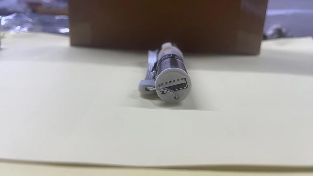 TBTeek Juguetes para gatos, con caja de metal, 2 piezas, recargable...
