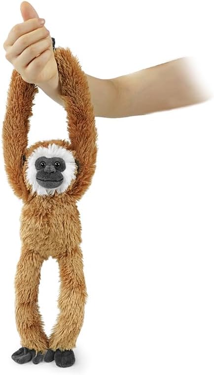 Hideekoog Juguetes de mono de peluche colgantes, animales de peluch...