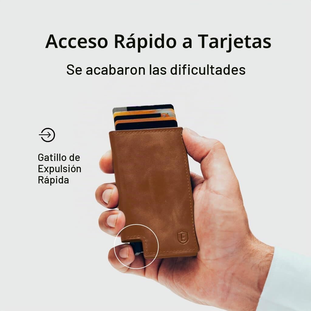 Ekster - Cartera desplegable Parliament para hombres - Cartera con...