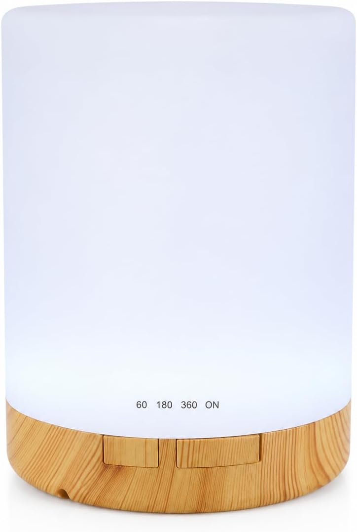 Humidificador Cilvenx de 300 ml con temporizador para dormitorio, v...