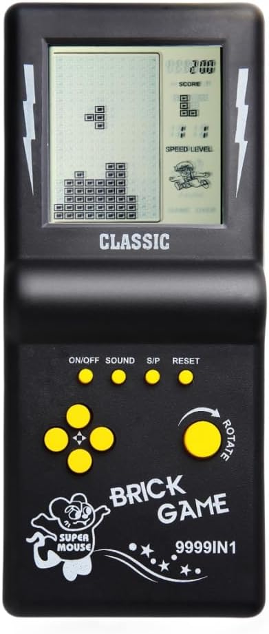 HLF Consola de Juego de Ladrillo Retro de Pantalla Grande de 3.5 Pu...