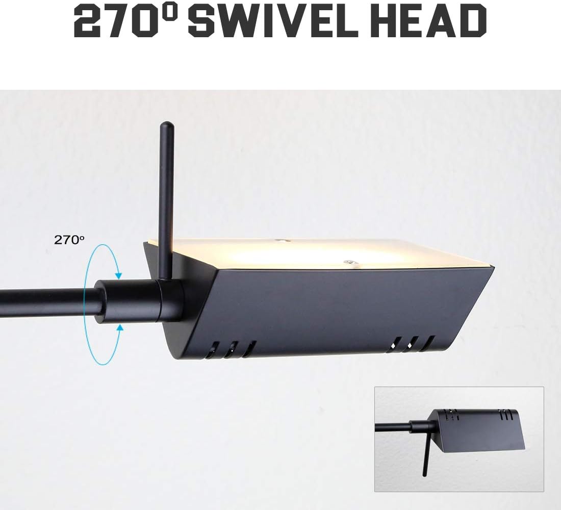 O'Bright Lámpara de Pie LED Regulable para Farmacia, LED de 12W...