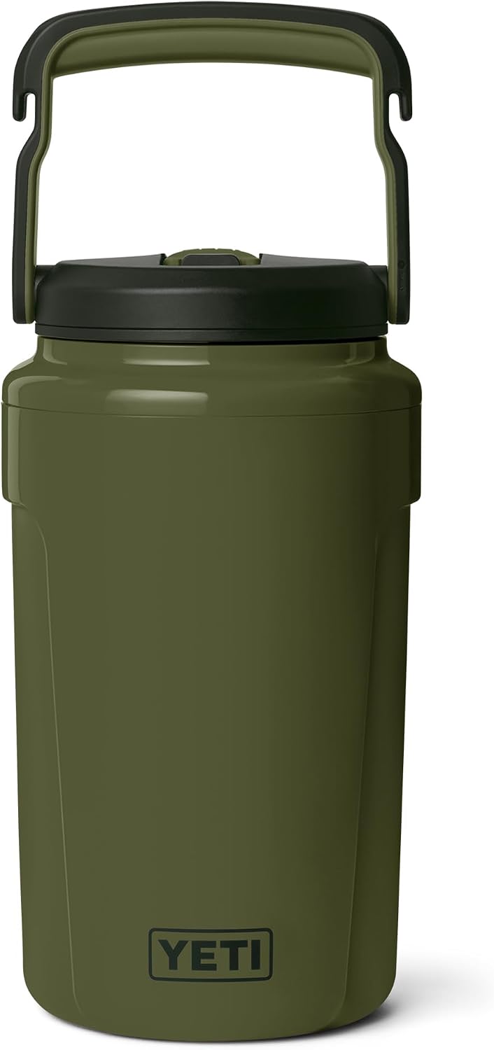 YETI Silo - Jarra de agua aislada con tapa de popote de medio galón...