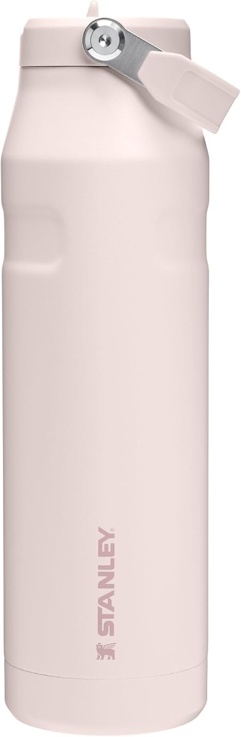STANLEY - Botella de agua IceFlow Flip Straw 2.0 con pajilla abatib...