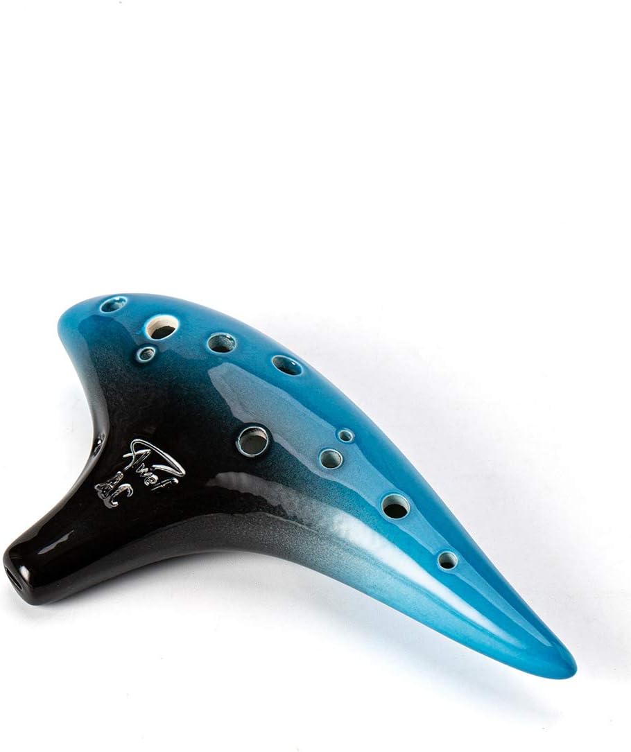 Ocarina "Ocean Notes" de 12 agujeros, forma de batata, hech...