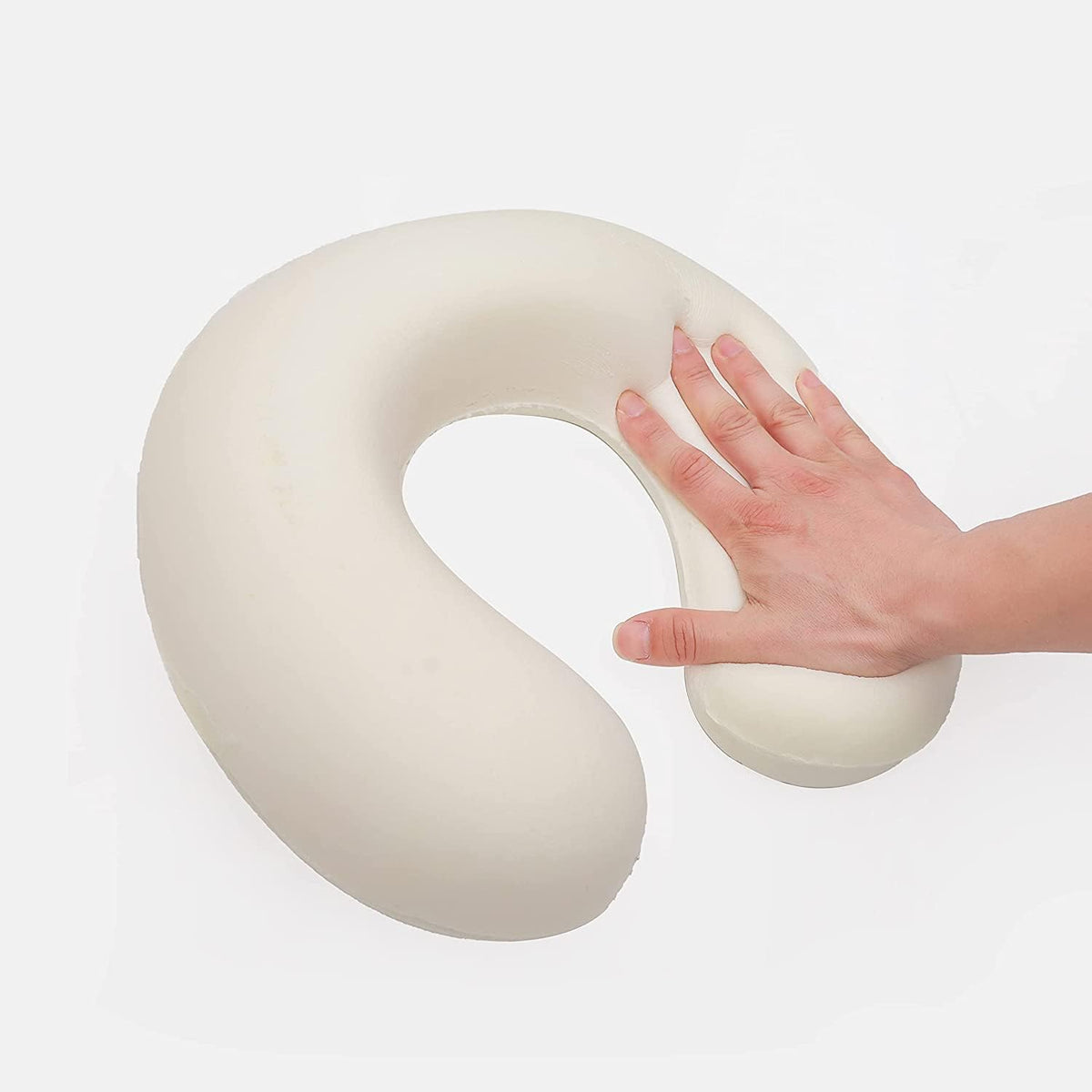 GDEOUP Almohada de viaje - Almohada cervical de espuma viscoelástic...