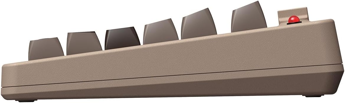 Teclado mecánico retro 8BitDo, teclado para juegos Bluetooth\/2.4G\...