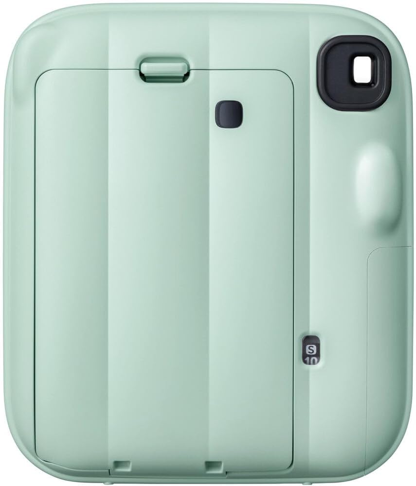 Cámara instantánea Fujifilm Instax Mini 13 verde con juego de pelíc...