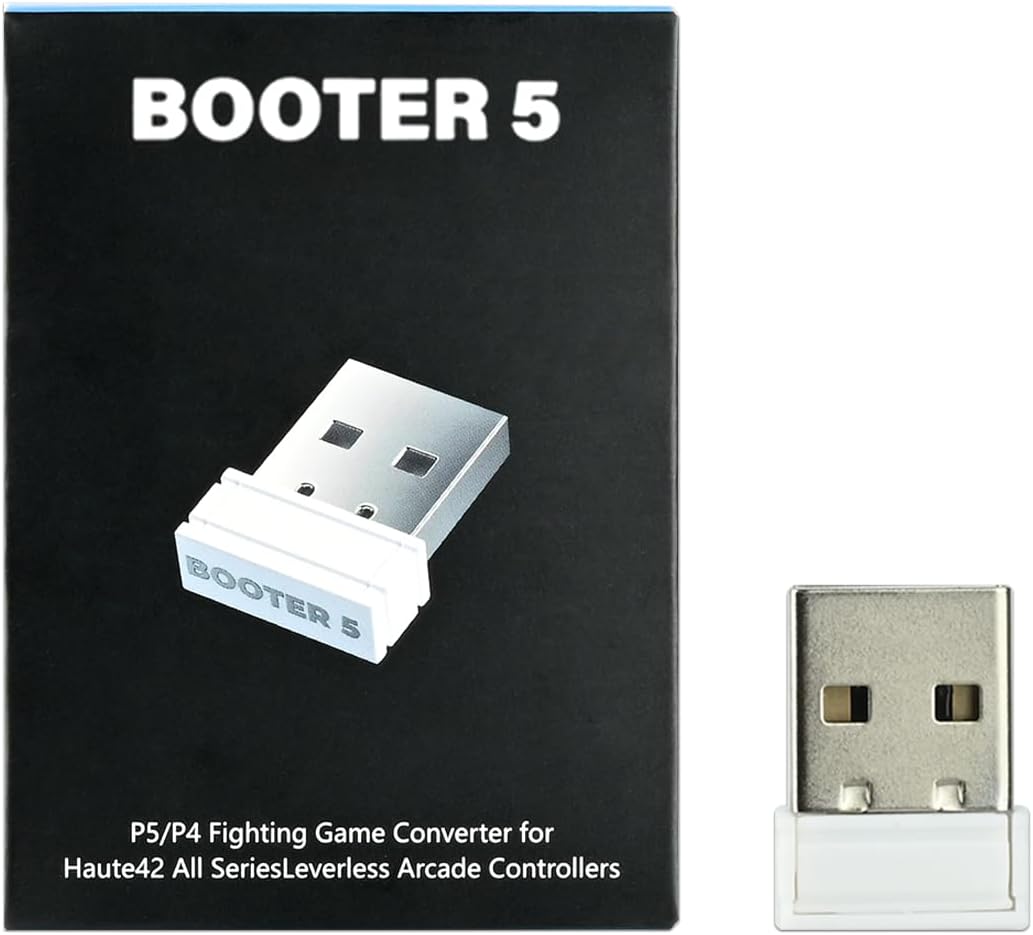 Haute42 Booter5 Adaptador Dongle, convertidor de controlador Arcade...