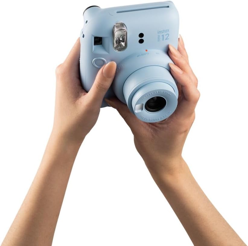 Cámara instax mini 12, Azul Pastel
