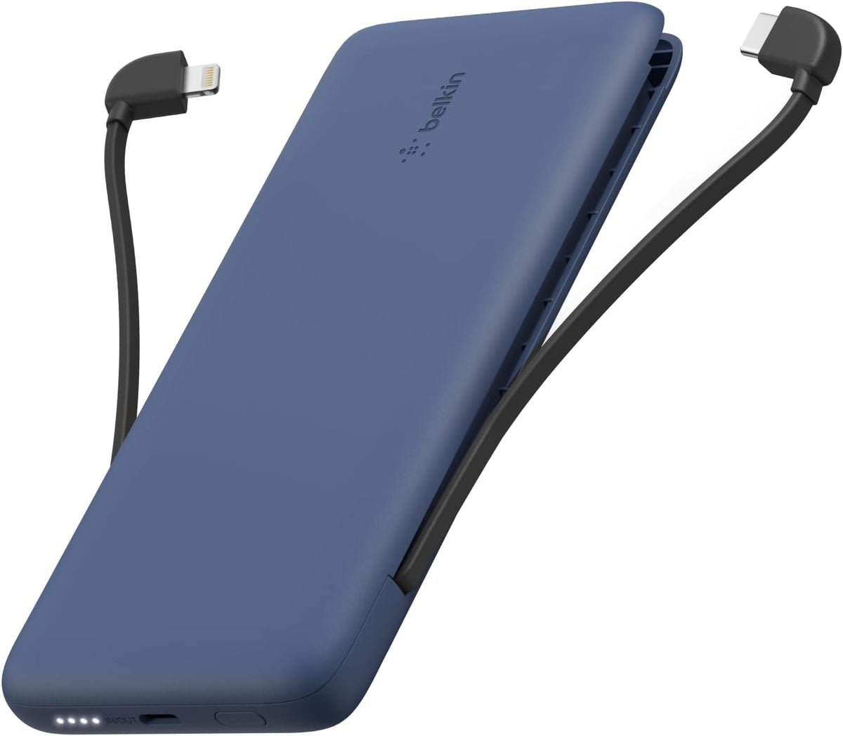 Belkin Banco portátil del poder del cargador de 10K 23W, cables int...