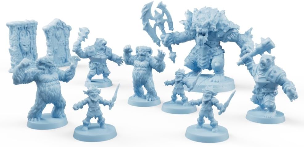 Avalon Hill HeroQuest The Frozen Horror Quest Pack, juego Dungeon C...