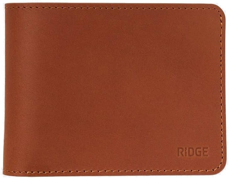 Billetera Bifold y Billfold de The Ridge, Marrón (Tobacco Brown)