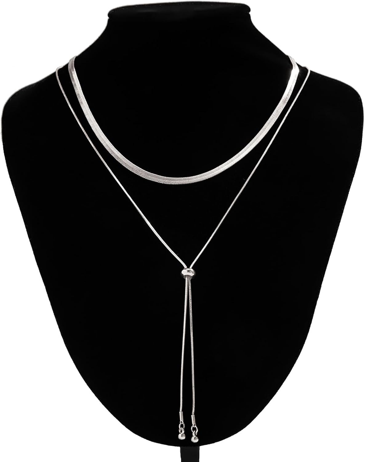 Gargantilla gruesa de oro para mujer, collar de declaración platead...