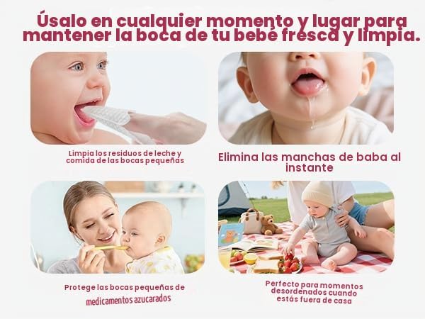 SOFYFINE - Limpiador de lengua para bebés, limpieza de la boca y la...