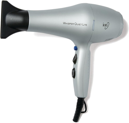 Ion Whisper Quiet Lite - Secador de pelo de cerámica iónica, 1875 v...