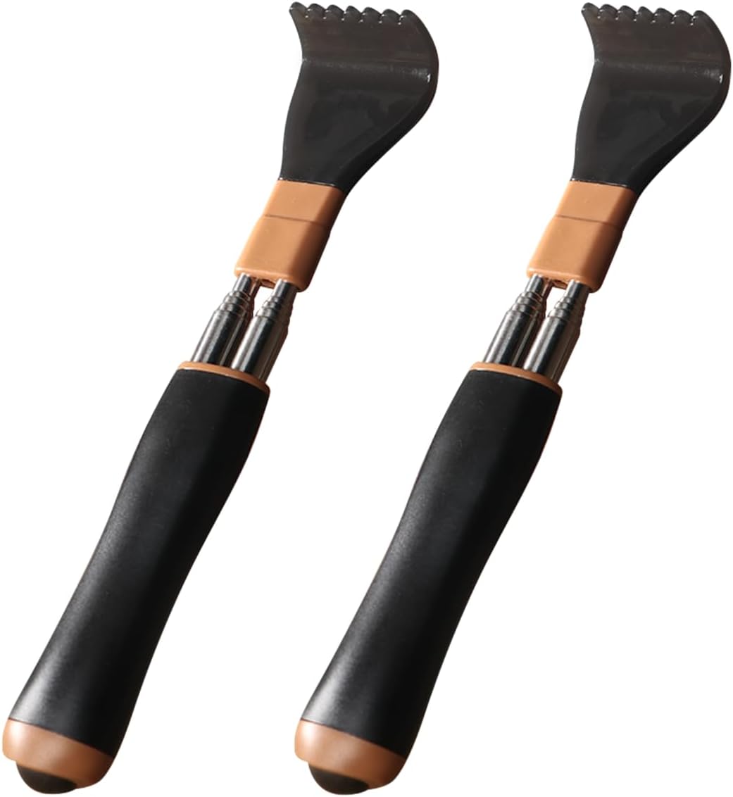 PEXOMEDO Rascador de espalda portátil extensible de doble polo (8.3...