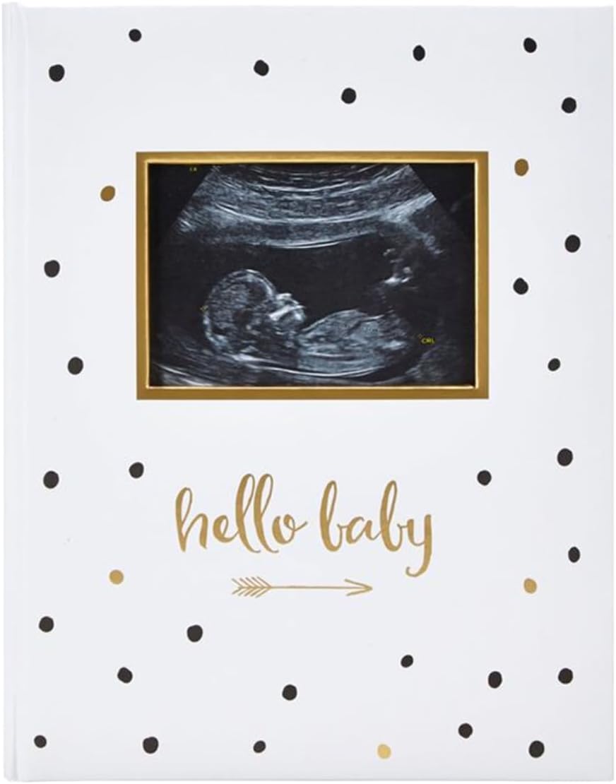 Pearhead Hello Baby First 5 Years Libro de Recuerdos, Recuerdo de B...