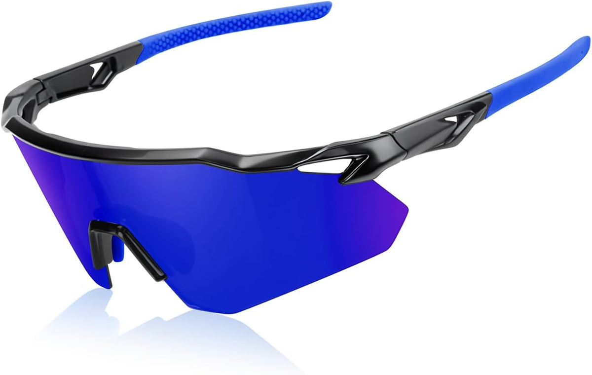 SEKKAF Gafas de sol deportivas polarizadas para hombres y mujeres,...