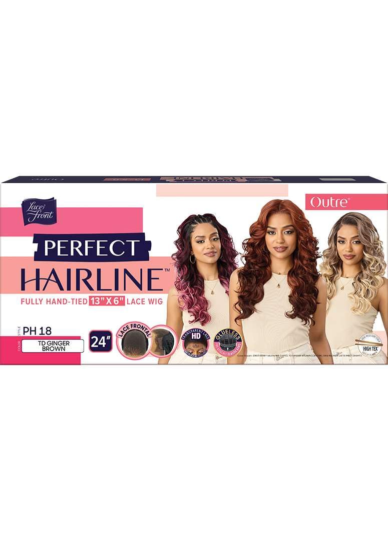 Outre Peluca de encaje frontal - Línea de cabello perfecta 13X6 - P...